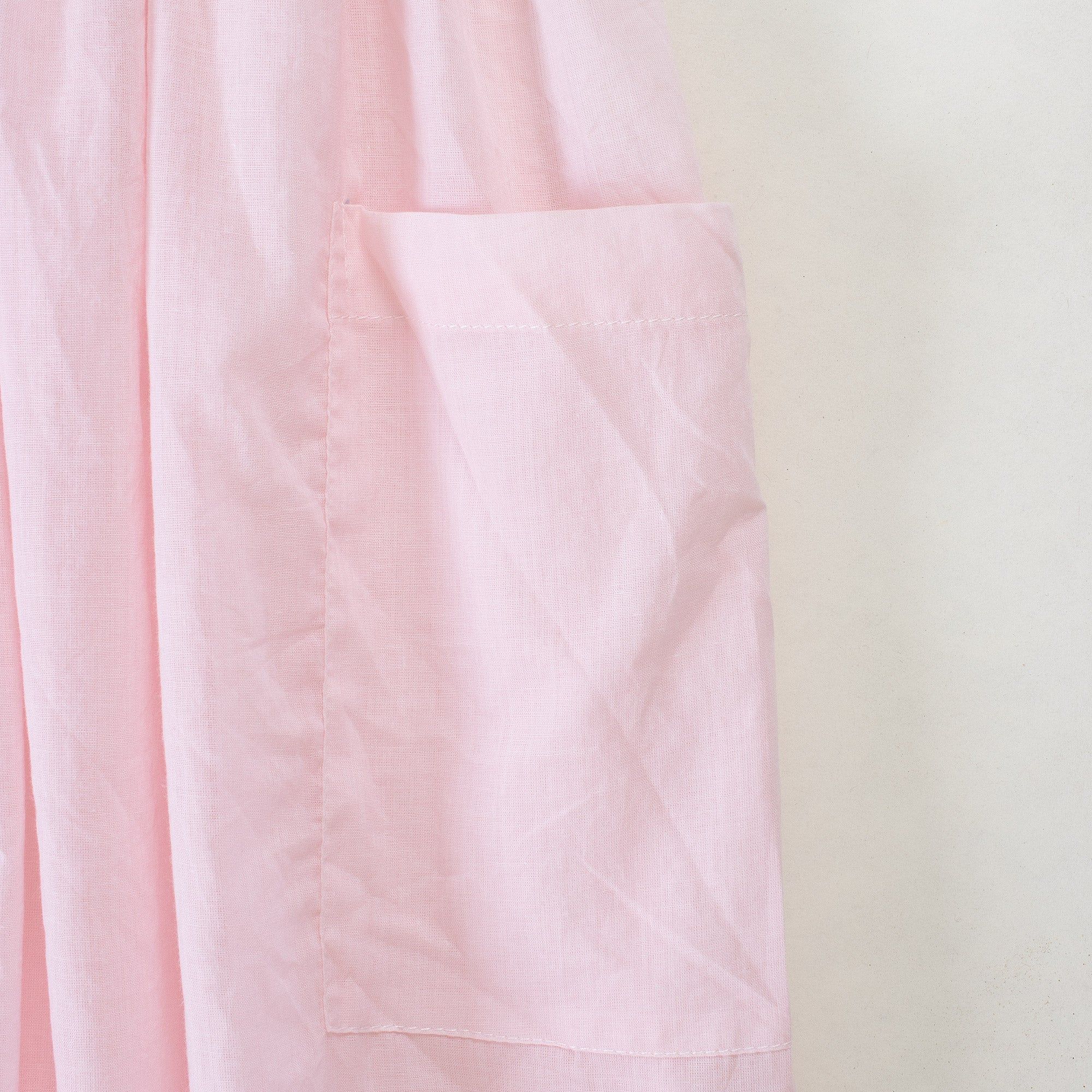 Pink Super Soft Solid Womens Kitchen Apron
